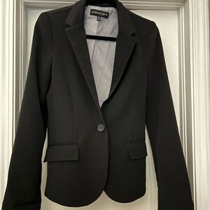 Ambiance Classic Black Blazer